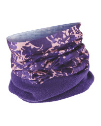 Adults Neck Warmer Fleece - Purple