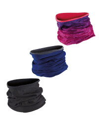 Adults Neck Warmer Reversible