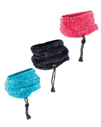 Adult Teddy Fleece Neck Warmer