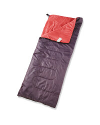 Adventuridge Festival Sleeping Bag - Grey/Coral