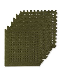 Adventuridge Floor Mats With Holes - Green