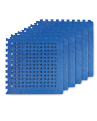 Adventuridge Perforated Floor Mats - Blue