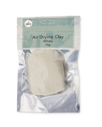 So Crafty Air Drying Clay 1kg - White