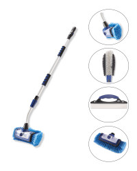 5-In-1 Navy Car Cleaning Brush