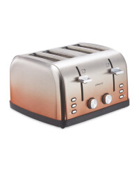 Ambiano 4 Slice Ombre Toaster - Copper