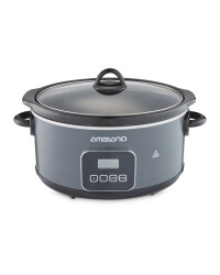 Ambiano Digital Slow Cooker - Grey