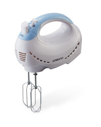Ambiano Home Starter Hand Mixer - White/Blue