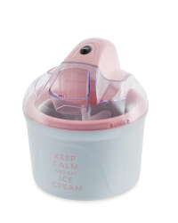 Ambiano Ice Cream Maker - White/Rose