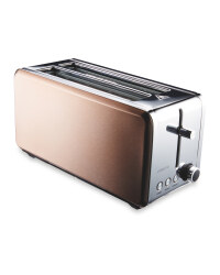 Ambiano Premium Long Slot Toaster - Copper