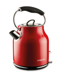 Ambiano Retro Kettle - Red