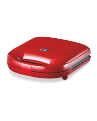 Ambiano Sandwich Maker - Shiny Red