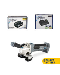 Angle Grinder, 40V Battery & Charger