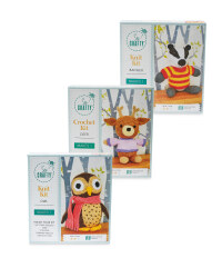 Animal Knitting and Crochet Kits