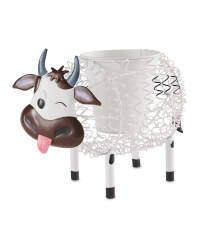Gardenline Cow Silhouette Pot