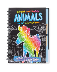 Animals Scratch and Sketch