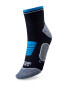 Ankle Length Cycling Socks - Black & Blue
