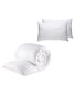4 Anti-Allergy Pillows & Duvet Set