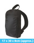 Anti-Theft Black Bag Backpack