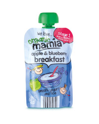 Apple & Blueberry Breakfast Pouches