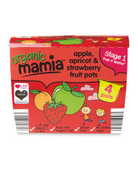 Apple Apricot & Strawberry Pots