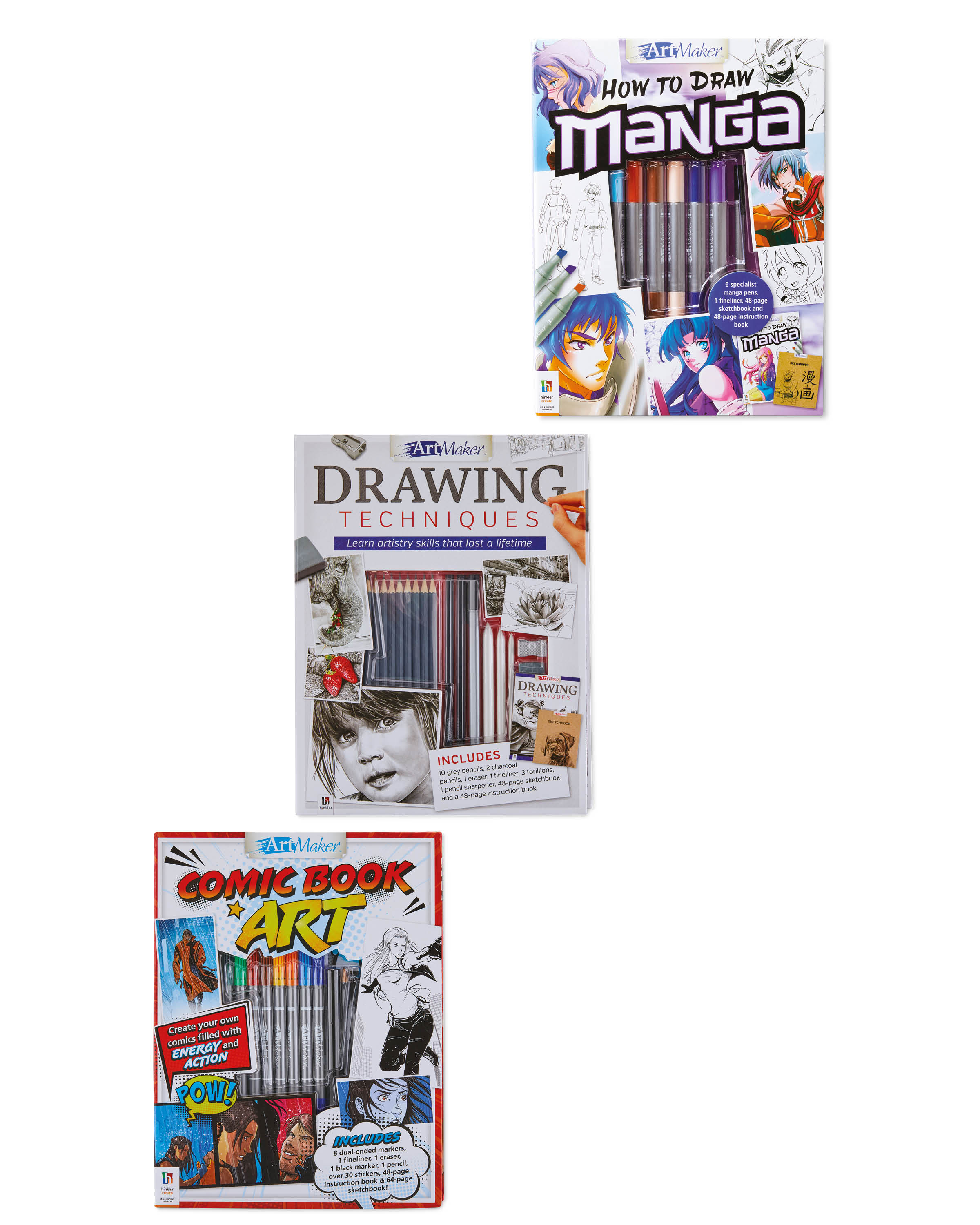 Create Your Own Comic Book Kit | DIY Book Drawing Set