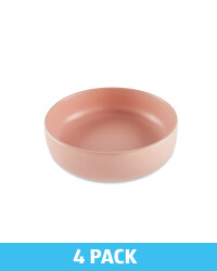Kirkton House Stoneware Bowls 4 Pack - Blush