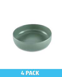 Kirkton House Stoneware Bowls 4 Pack - Green