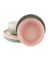 Stoneware Side Plates 4 Pack - Green