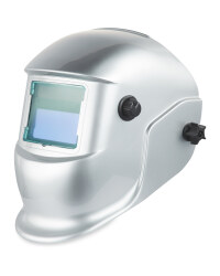 Auto Dimming Welding Helmet - Silver