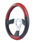 Auto XS Steering Wheel Cover - Red