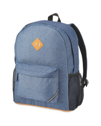 Avenue Cross Hatch Backpack - Navy