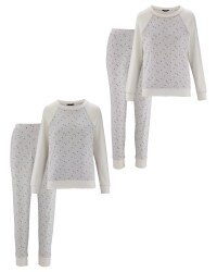 Avenue Ladies' Glitter Spot Pyjamas