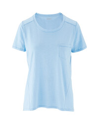 Avenue Ladies' Light Blue Spring Top