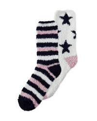 Avenue Ladies' Stripe/Star Sock Pack