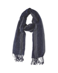 Avenue Ladies' Occasion Scarf - Navy