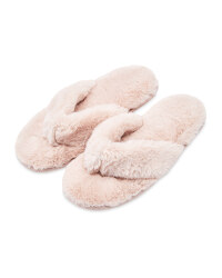 Avenue Ladies' Pink Slippers