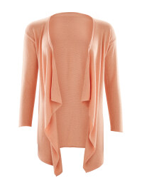 Avenue Ladies' Waterfall Cardigan - Blush Pink