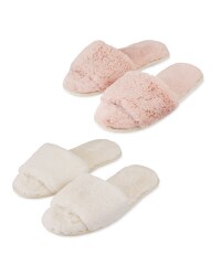 Avenue Avenue Ladies Plush Slider