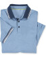 Avenue Men's Blue/White Polo Shirt