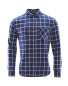 Avenue Men's Check Winter Shirt - Blue Check