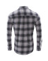 Avenue Men's Check Winter Shirt - Grey Check