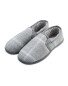 Avenue Men's Grey Check Slippers