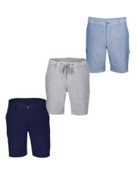Avenue Men's Linen Blend Shorts