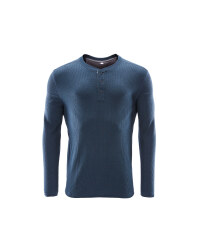 Avenue Men's Waffle Top - Blue
