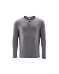 Avenue Men's Waffle Top - Grey