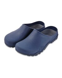 Avenue Mens Garden Clogs - Navy