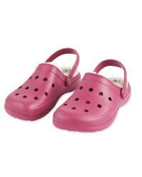 Avenue Winter Clogs - Berry