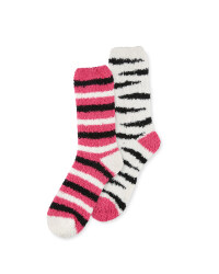 Avenue Zebra Lounge Socks
