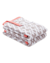 Kirkton House Aztec Towel 2-Pack