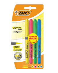 BIC Highlighter Grip Pens